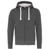 Sweat zippé personnalisé gris